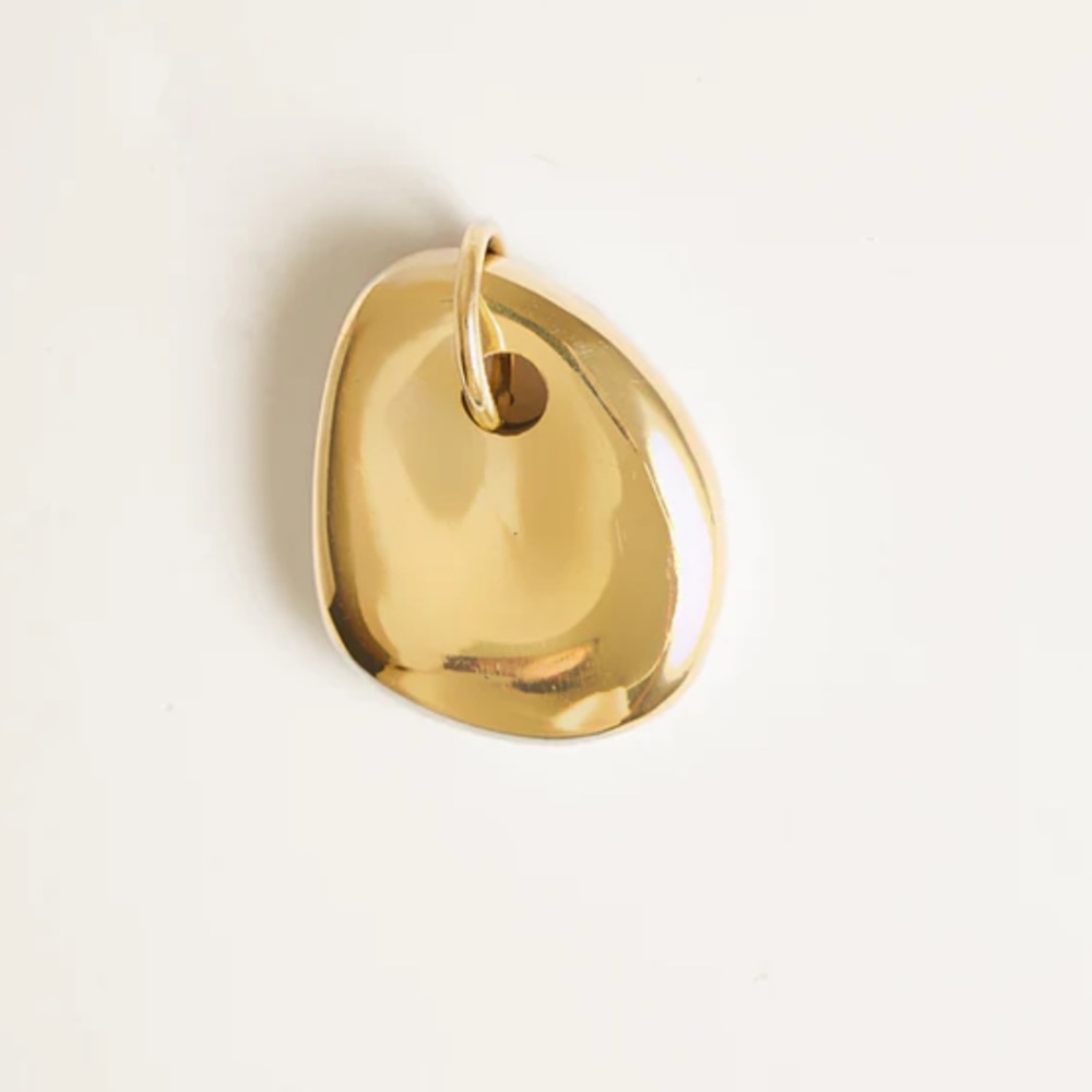 Parker Thatch Organic Drop Pebble Pendant Charm